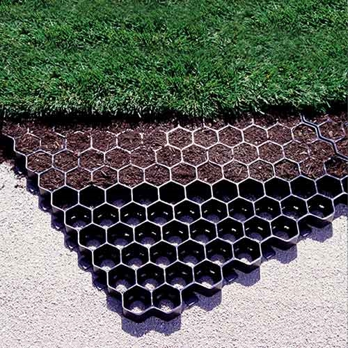 Permeable, Drivable Grass Paver System