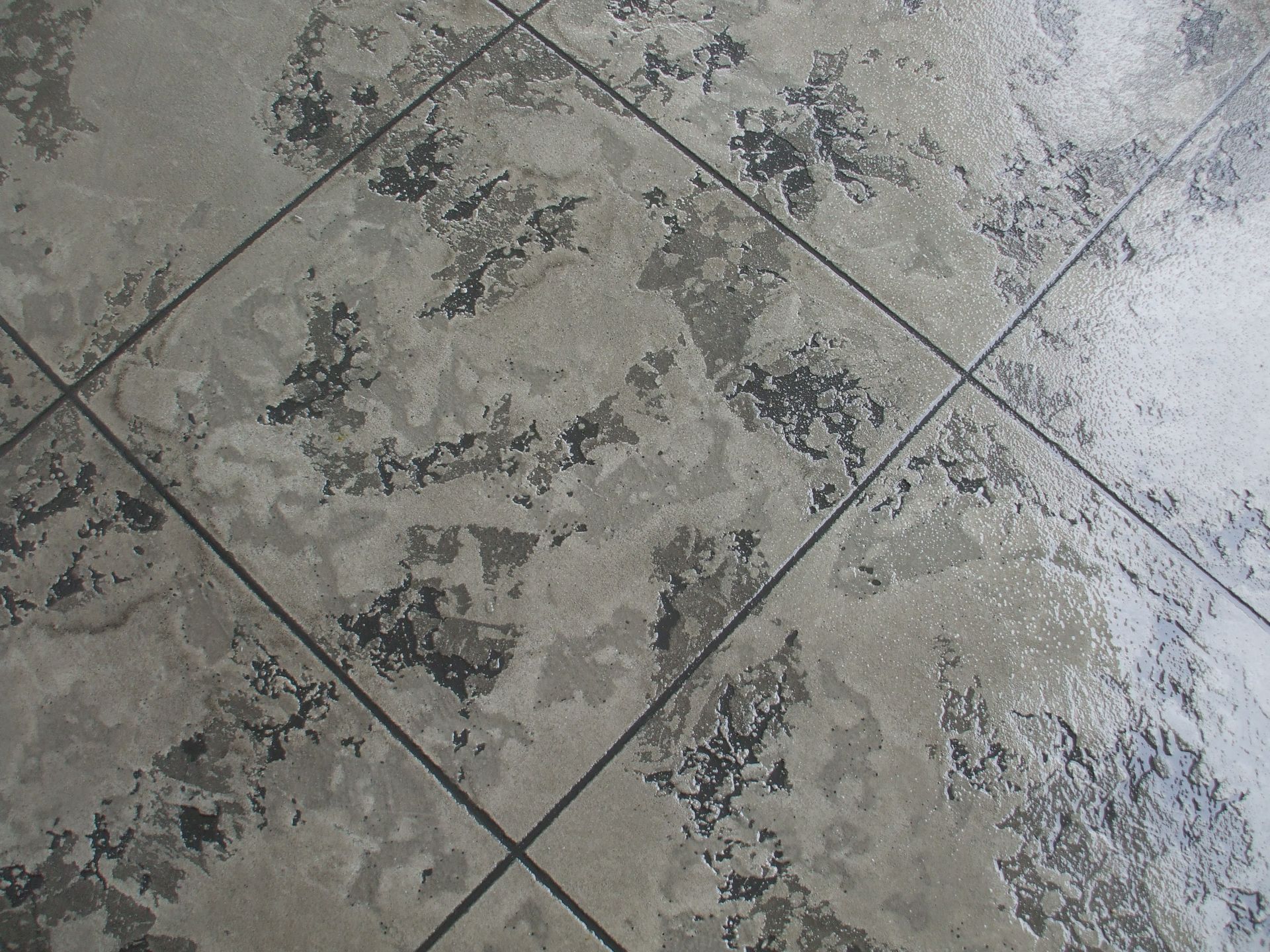 Decorative Concrete Coatings, inside and outside.