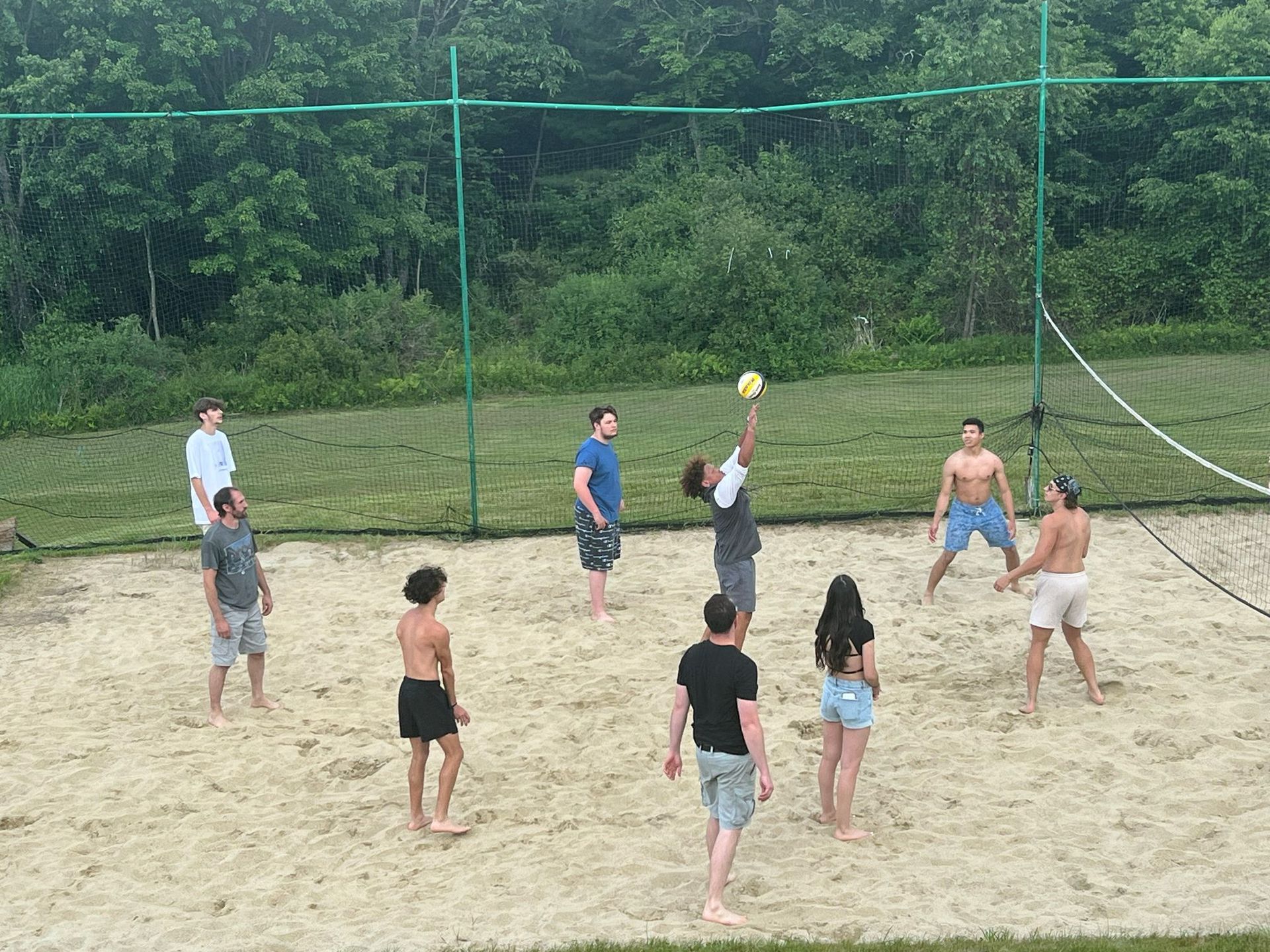 Volleyball Court built in 1997