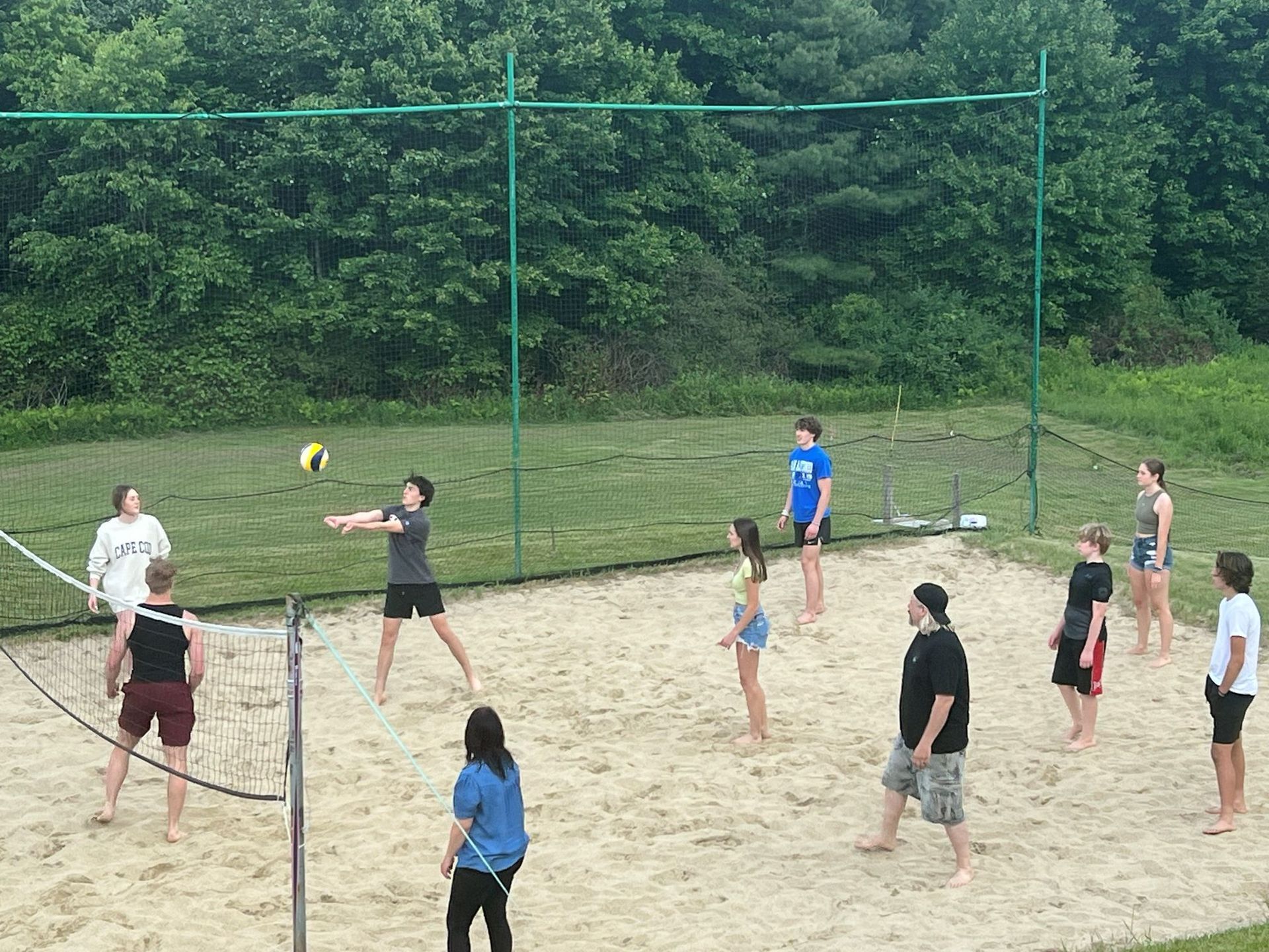 Volleyball Court built in 1997