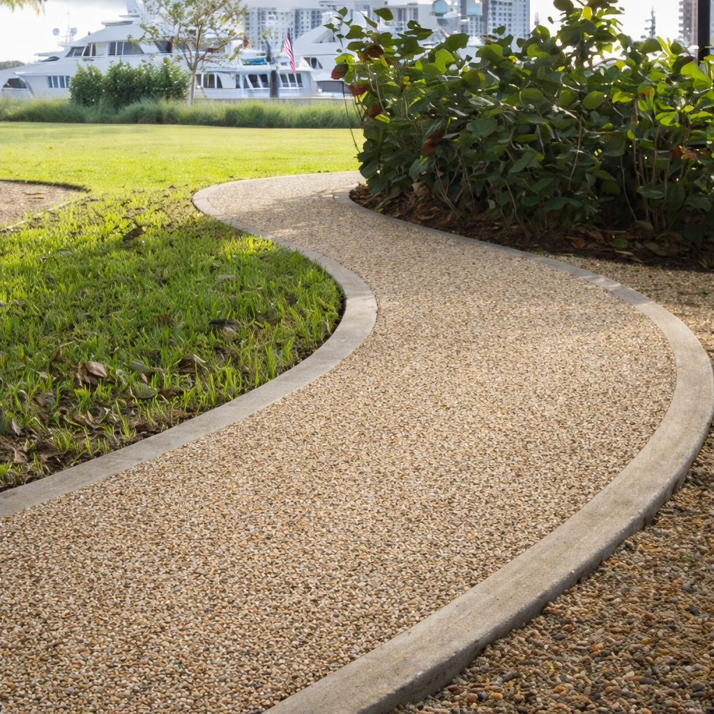 Resin Rock Walkways by Beyond Block & Resin