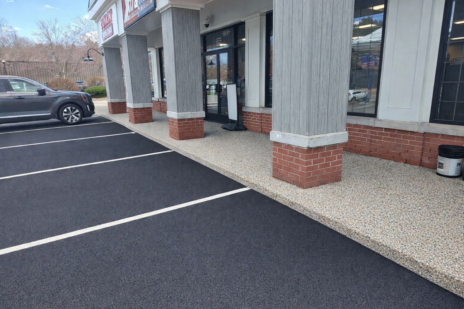 Sample Property Mock Up After Resin-Bound Installation Image