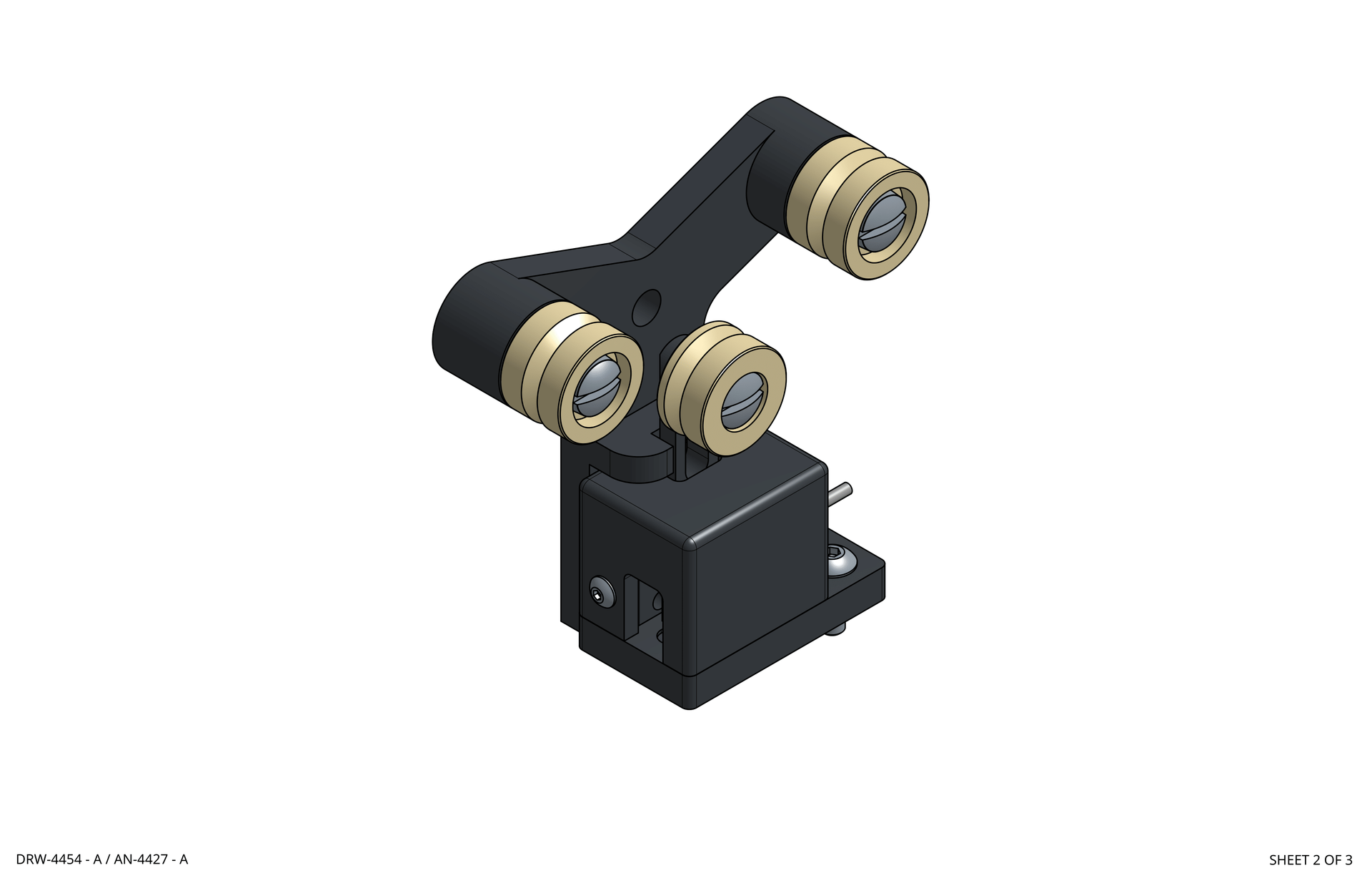 Filament Tension Load Cell Feed Back Module
