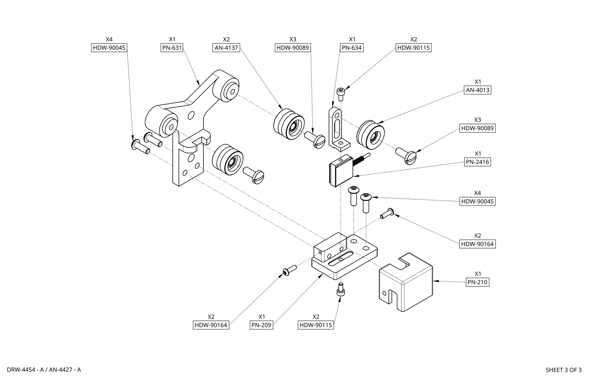 Filament Tension Load Cell Feed Back Module