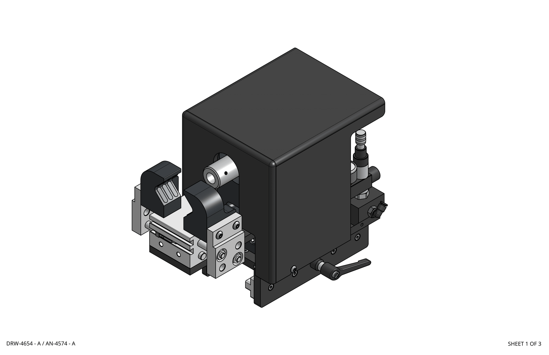 Pneumatic Low Tailstock w/Gripper