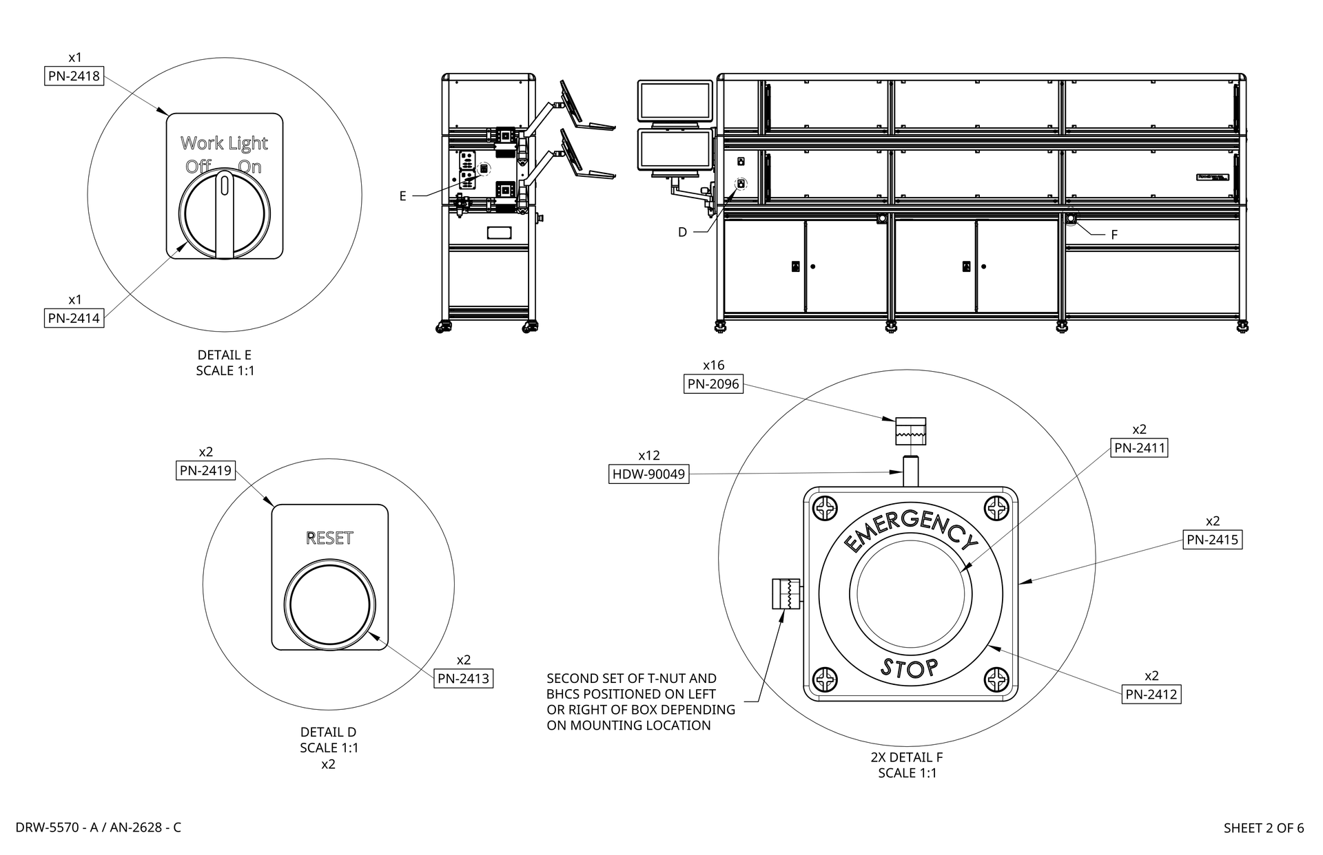 4800 Populated Frame