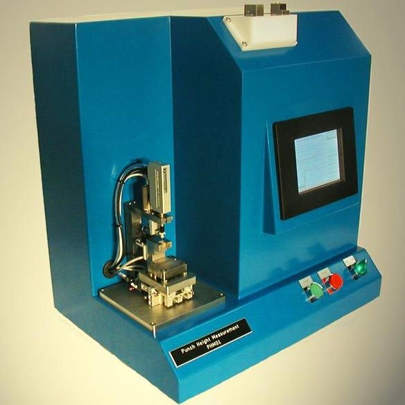 A blue machine with a monitor on top of it rothgreaves custom manufacturing