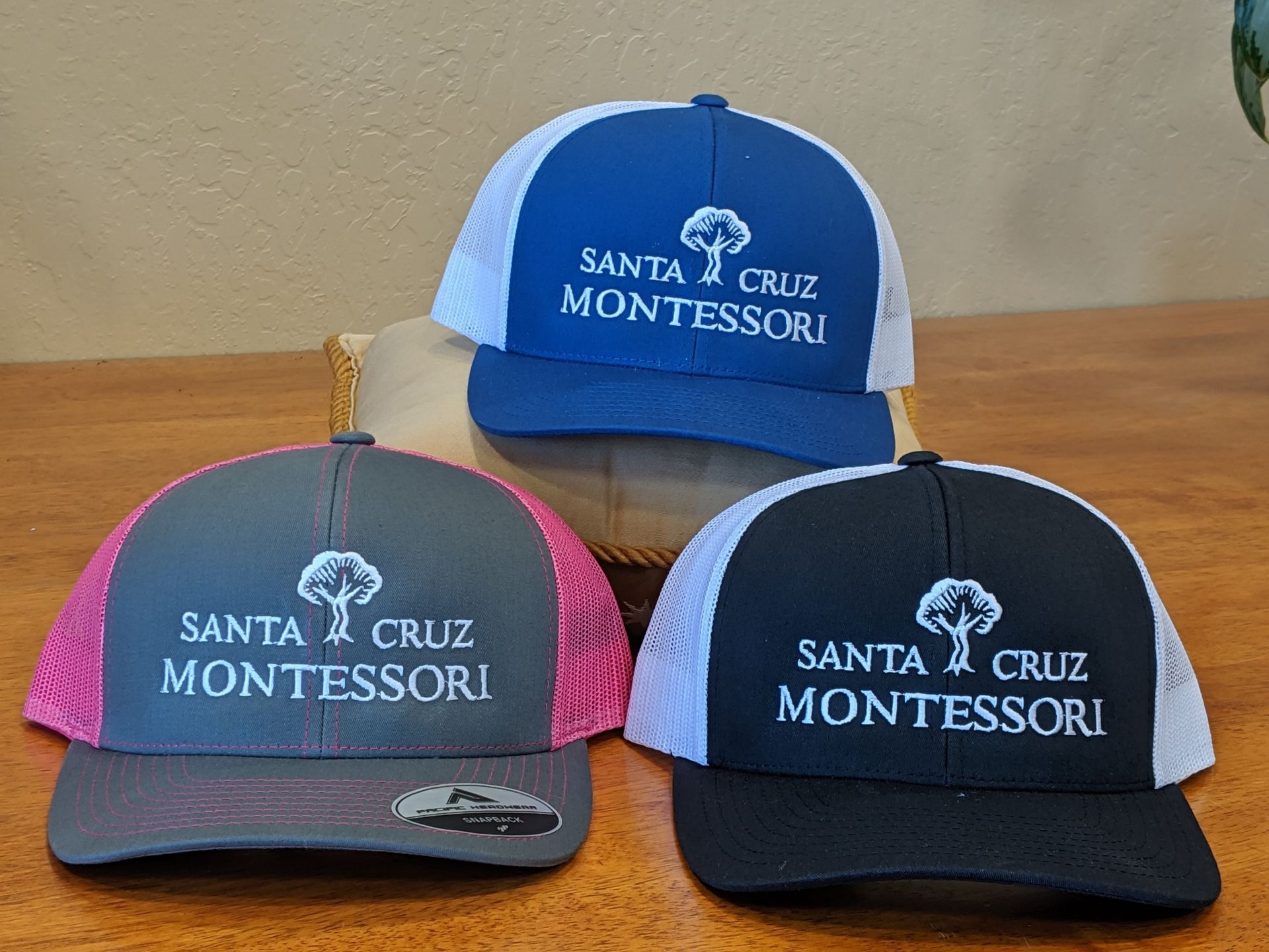 Santa Cruz Montessori hats