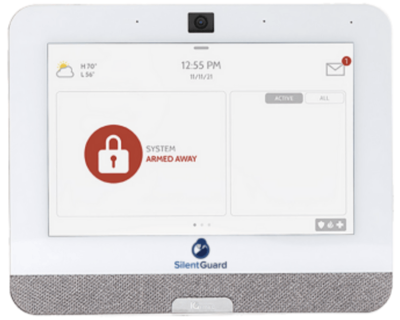 A device that says silent guard on it