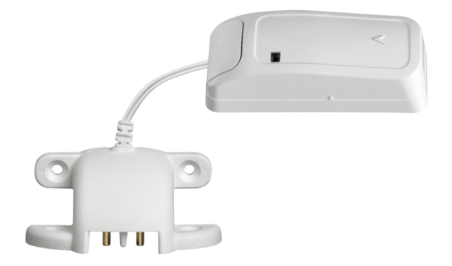 A white device with a cord attached to it