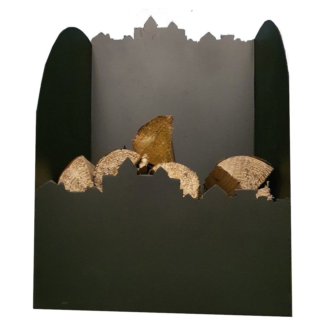 The Castle Log Holder