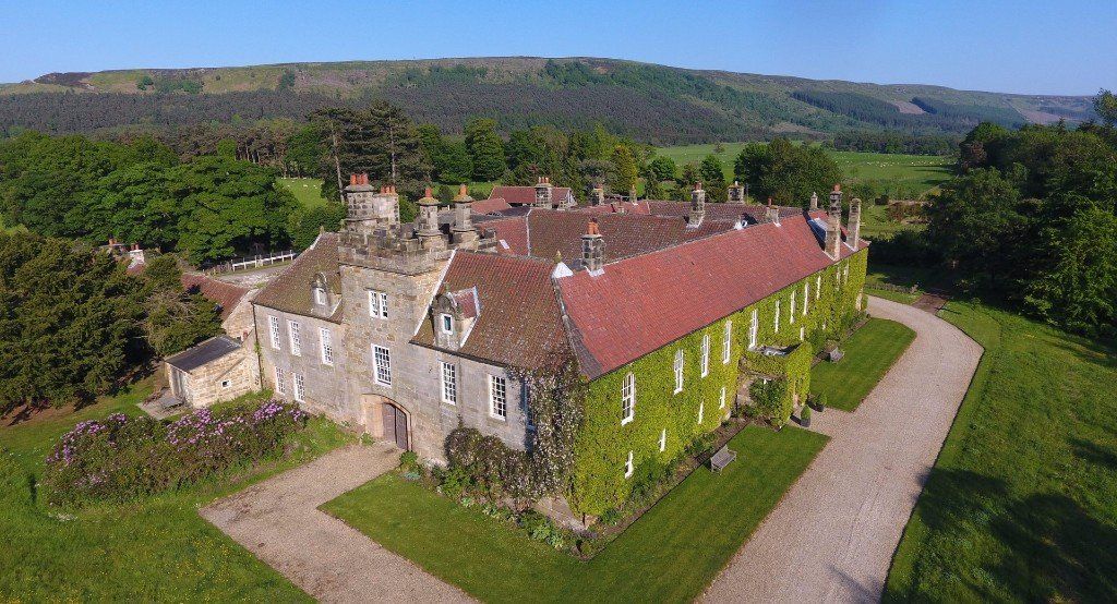 Ingleby Manor from above