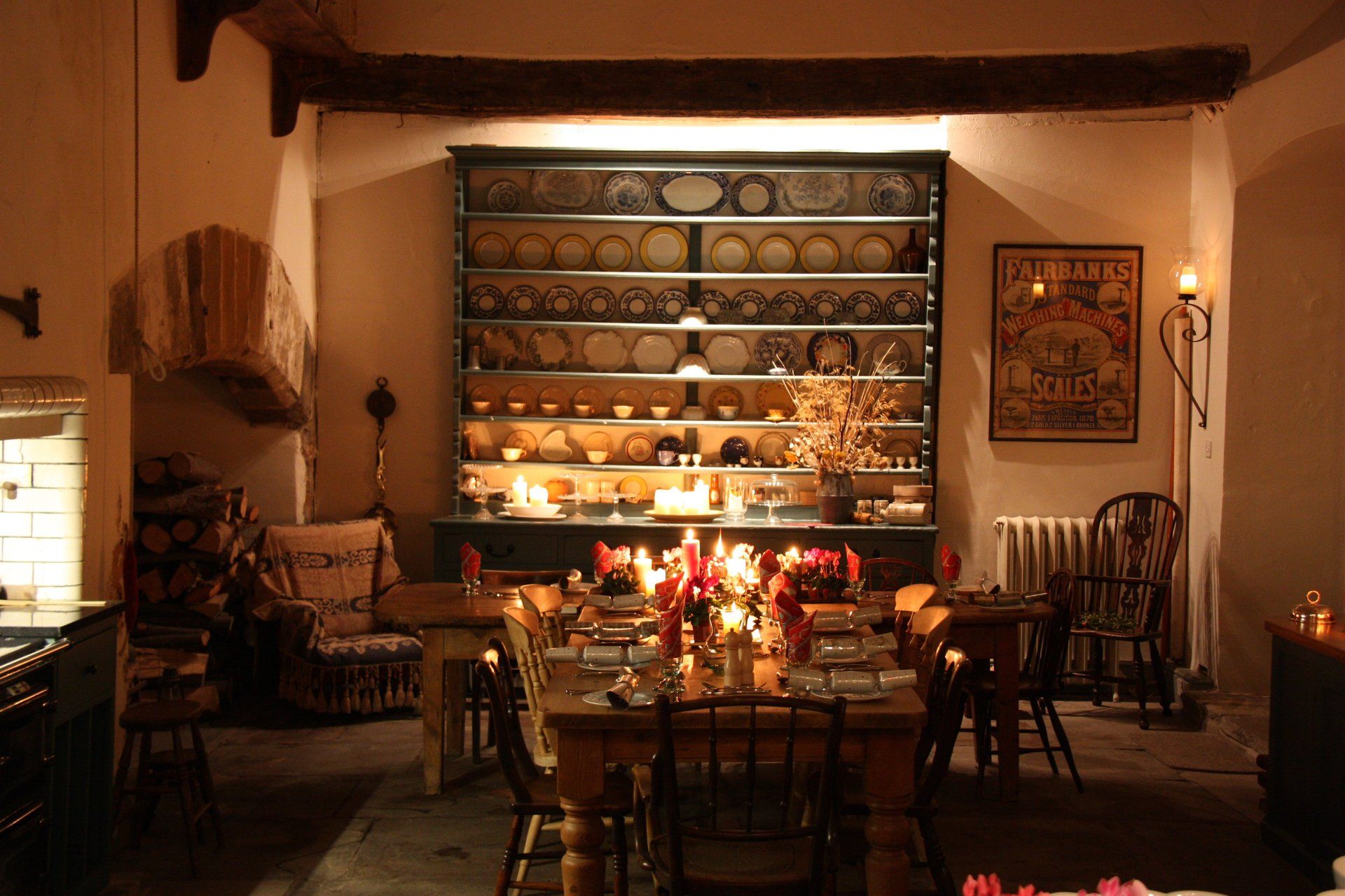 Dinner parties in the Old Kitchen