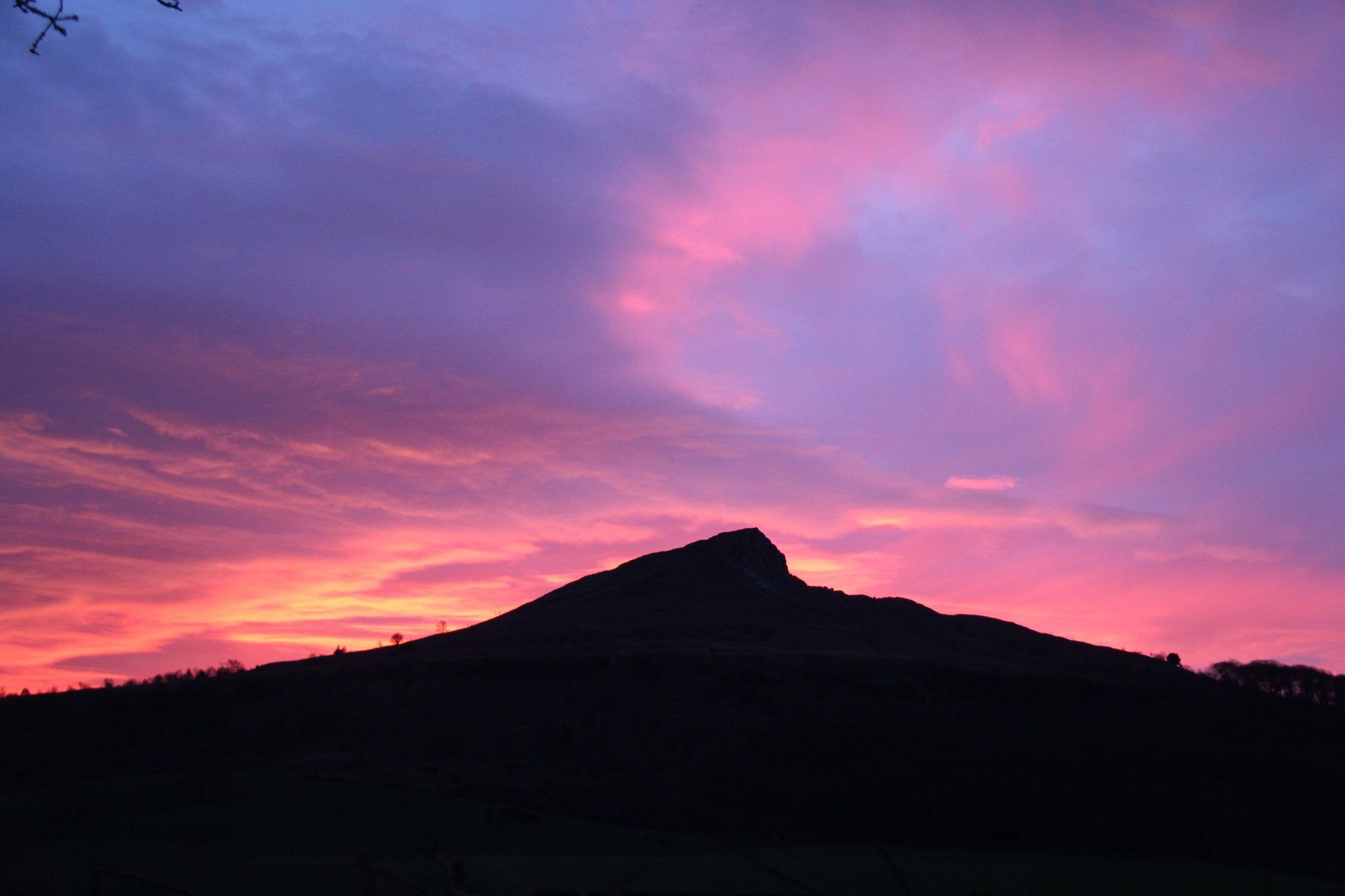 Roseberry Topping dawn