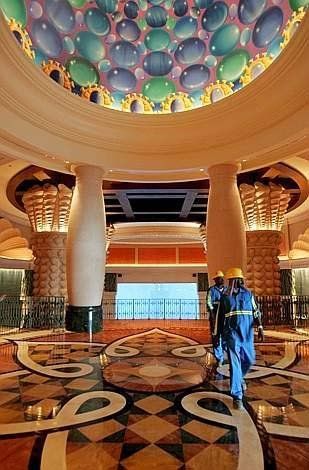 Progettazione grafica pavimentazione per Atlantis - The Palm - 13