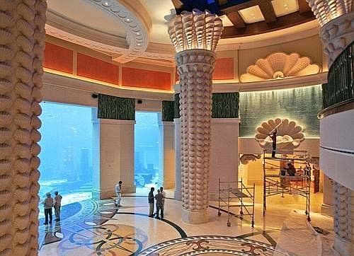 Progettazione grafica pavimentazione per Atlantis - The Palm - 11