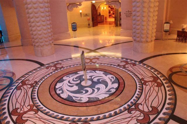 Progettazione grafica pavimentazione per Atlantis - The Palm - 5