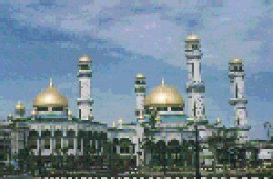 Progettazione grafica pavimentazione per Kiarong Mosque Head Stair- 3