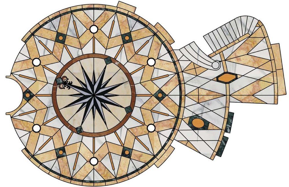 Progettazione grafica pavimentazione per Stoertebeker House - 4