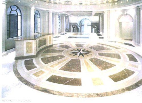 Progettazione grafica pavimentazione per Vintners Palace - 4