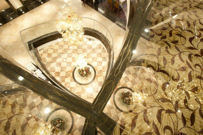 Progettazione grafica pavimentazione per Intercontinental Hotel - 6