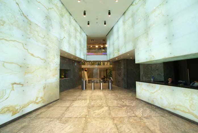 Progettazione grafica pavimentazione per Mirax - Lobby - 1