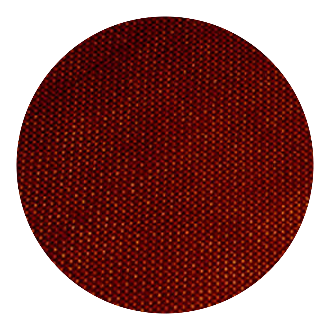 A close up of a red material on a white background