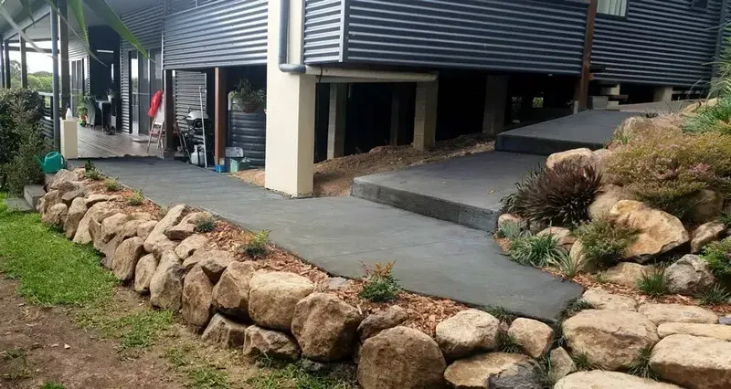 Concrete Pathway — Concreter in Wollongbar, NSW