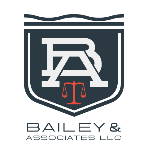 A logo for bailey & associates llc , a law firm.