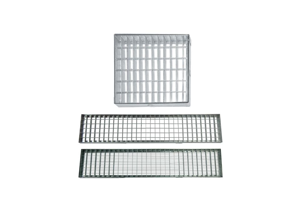 grigliati in alluminio per canalizzazione acque