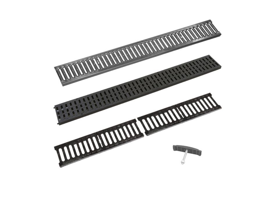 grigliati in alluminio per docce