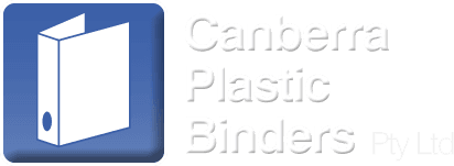 canberra plastic binders logo