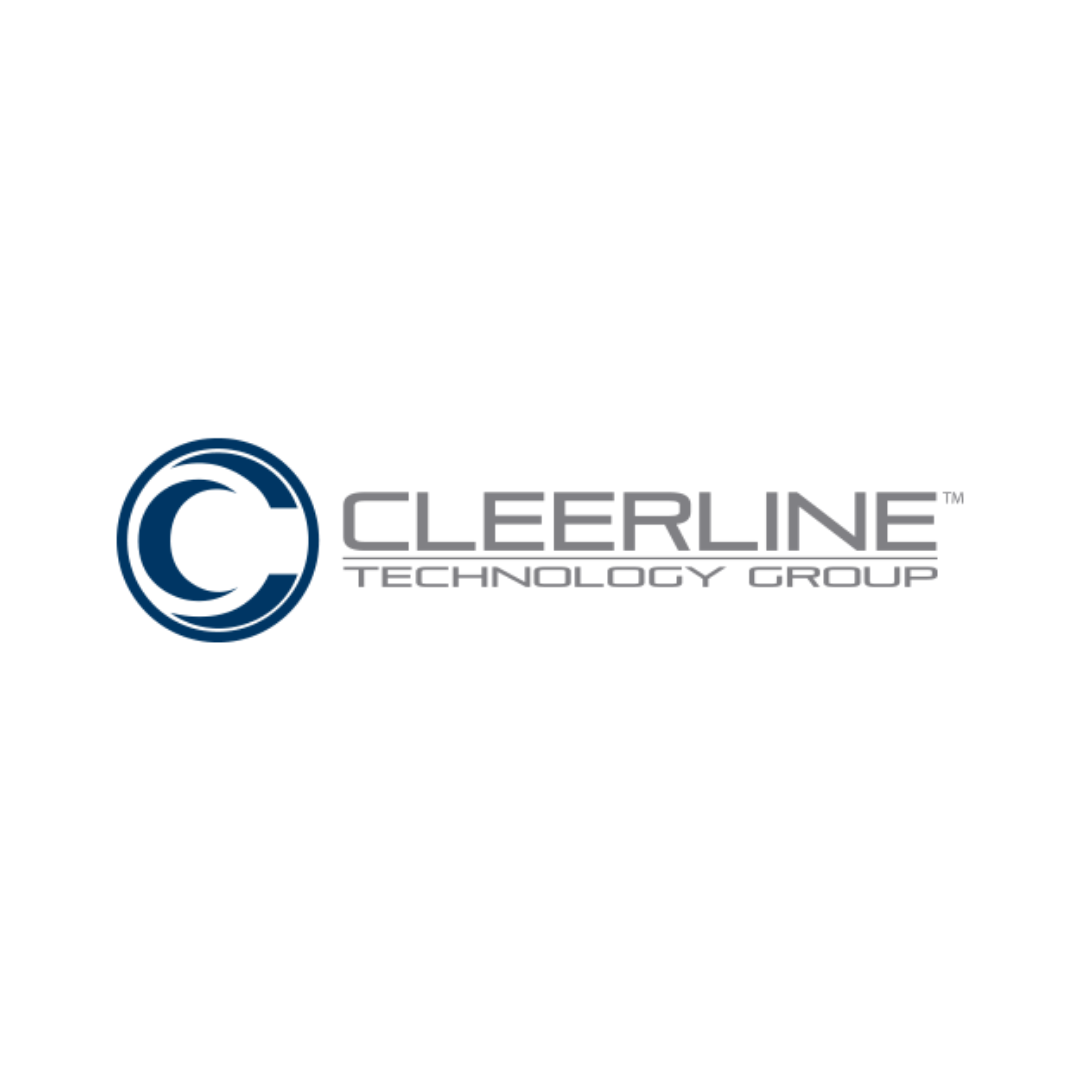The clearline technology group logo is on a white background.