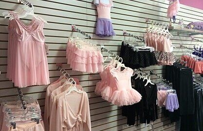 Pink and Black Dress — Dancewear in Saint Clair Shores, MI