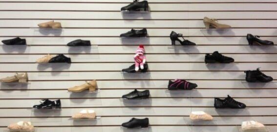 Dance Shoes Display — Dancewear in Saint Clair Shores, MI