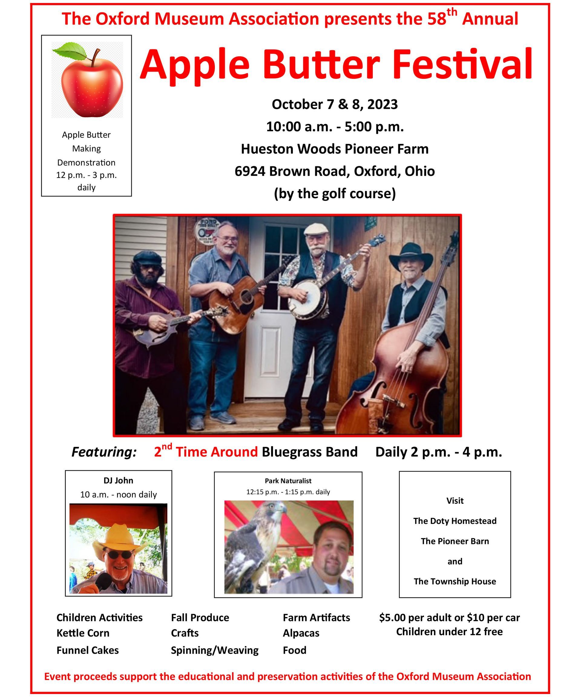 Apple Butter Festival Oxford Ohio Hueston Woods