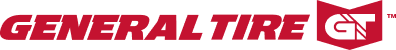 General Tire logo in red with 