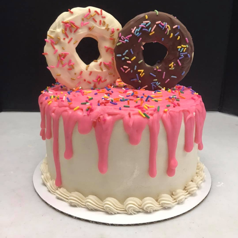 Donuts cake