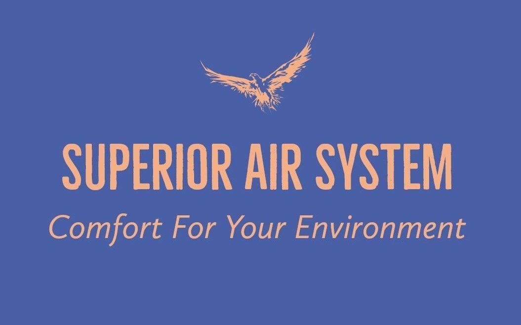 The logo for superior air system comfort for your environment