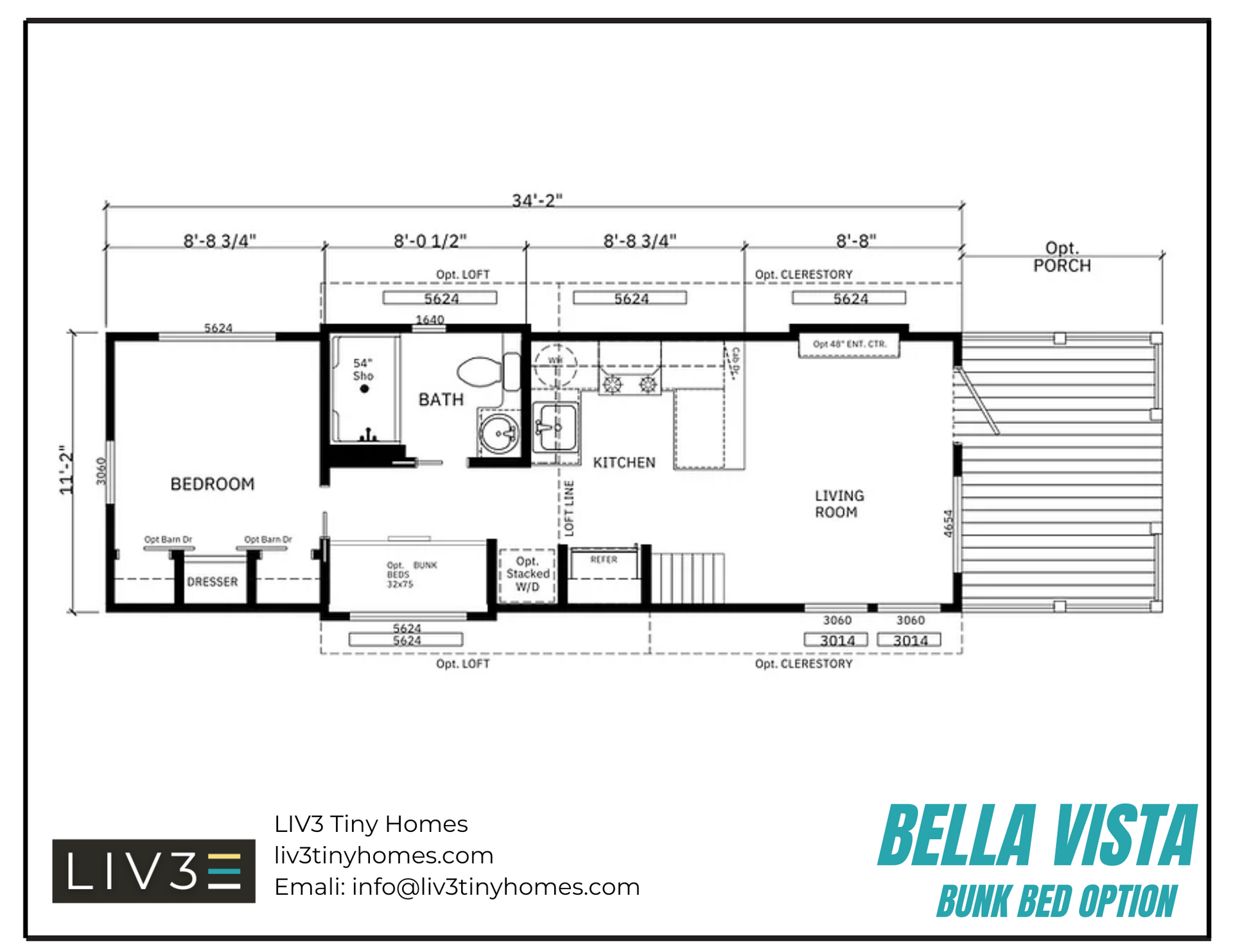 Floor plans for the Charleston