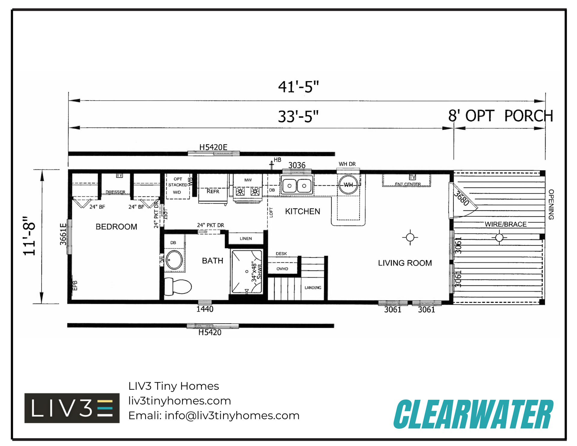 Floor plans for the Charleston