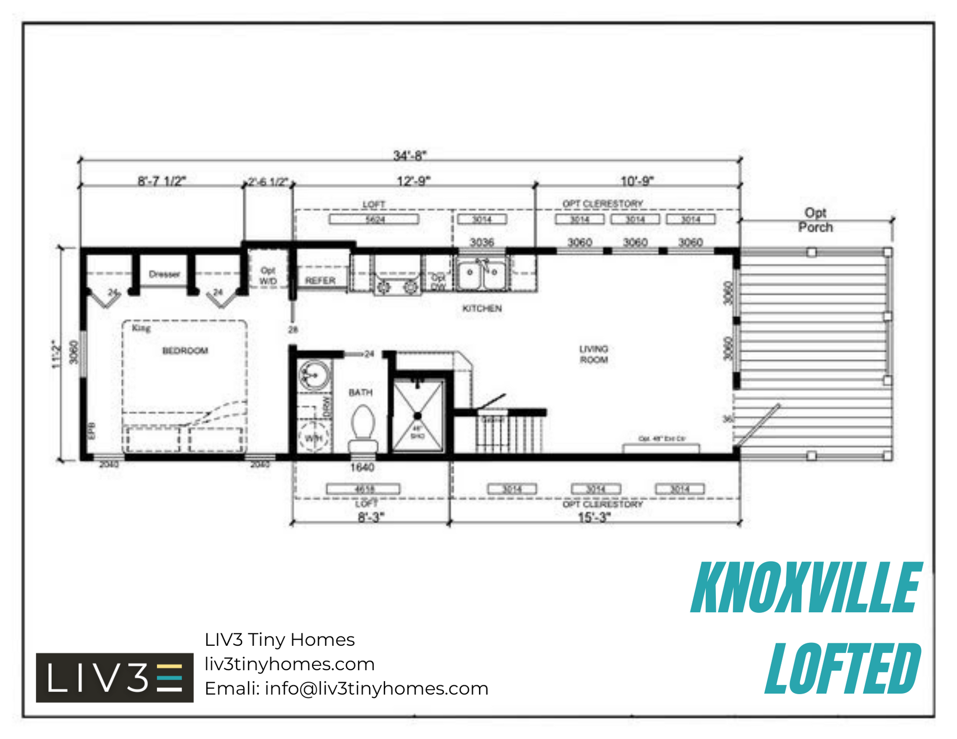 Floor plans for the Charleston