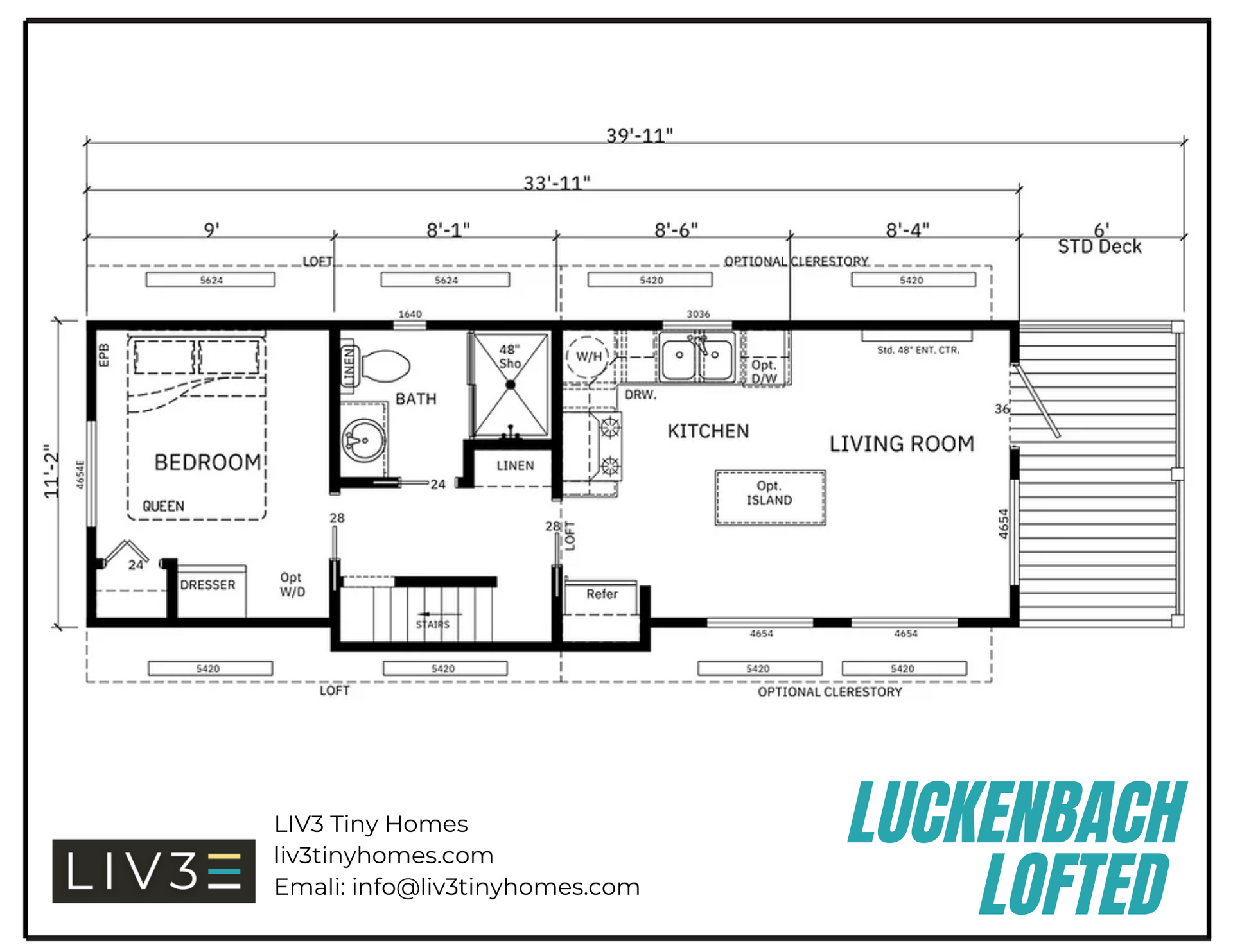 Floor plans for the Charleston