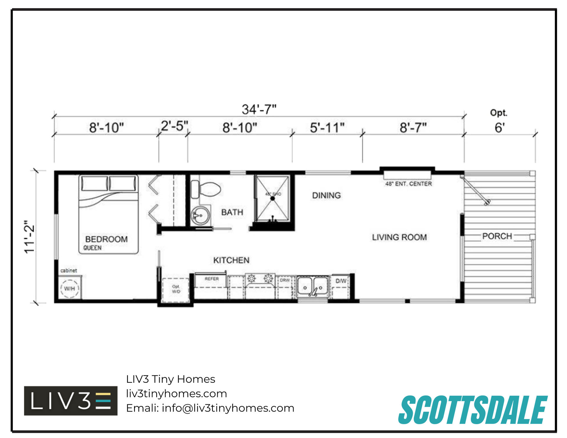 Floor plans for the Charleston