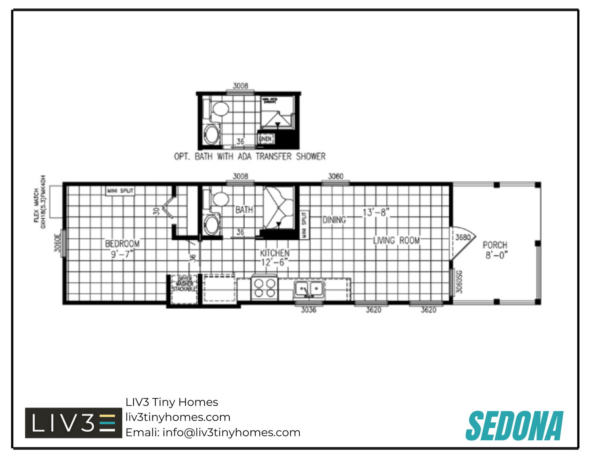 Floor plans for the Charleston