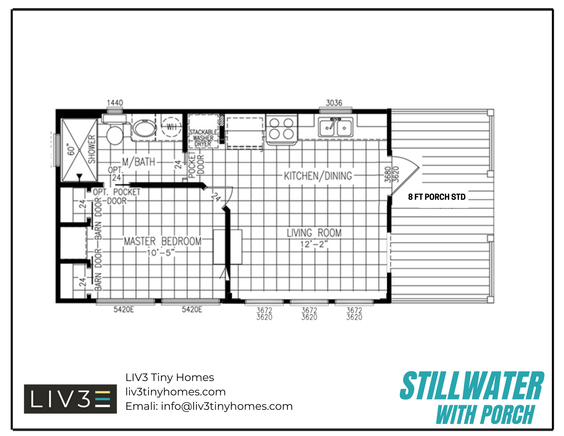 Floor plans for the Charleston