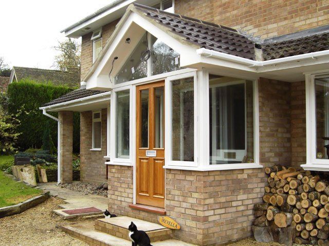 Residential doorway extension