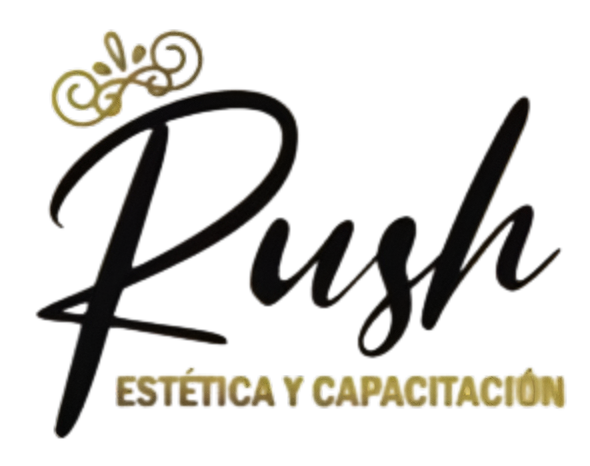 Logotipo de la marca Rush Estética y Capacitación