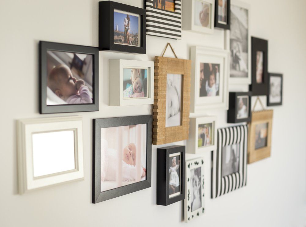 Family Pictures On Wall - Picture Framing in Albury, NSW