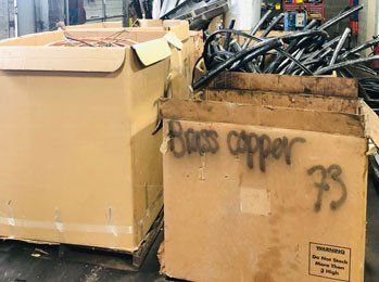 Scrap Services — Boxes of Scrap Metal in Chicago Heights, IL
